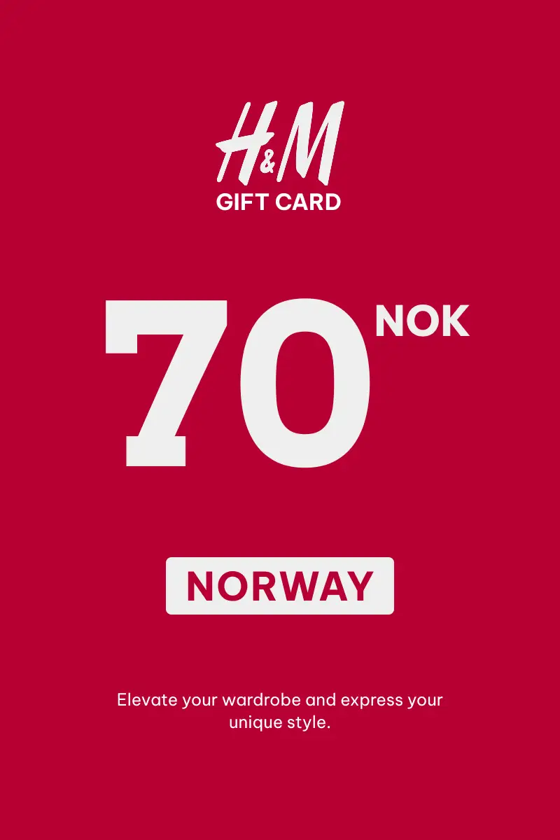 HandM 70 NOK Gift Card (Norway) - Digital Key