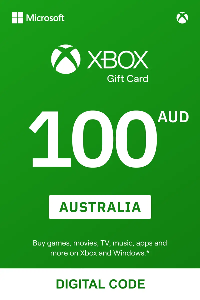 Xbox gift 2024 card australia