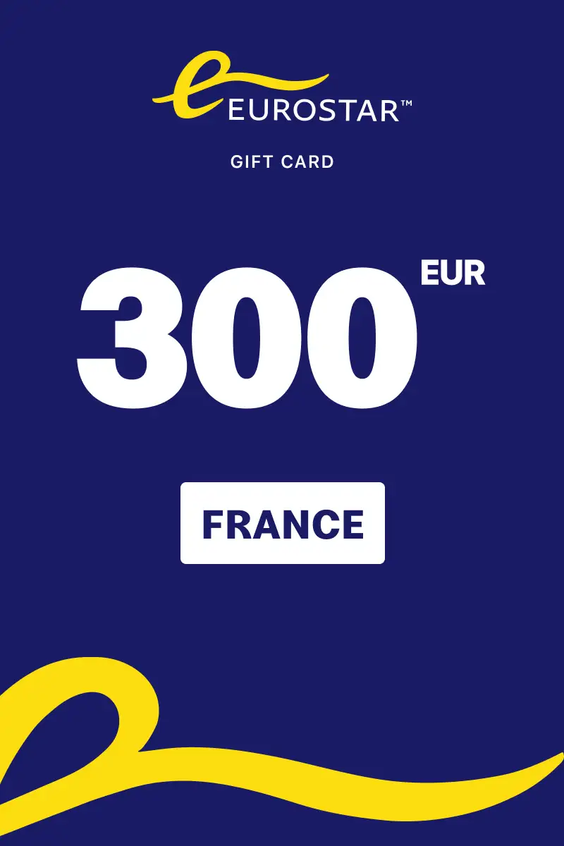 Eurostar 300 EUR Gift Card (France) - Digital Key