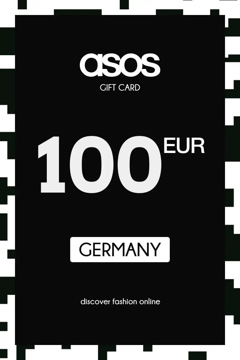 ASOS 100 EUR Gift Card (Germany) - Digital Key