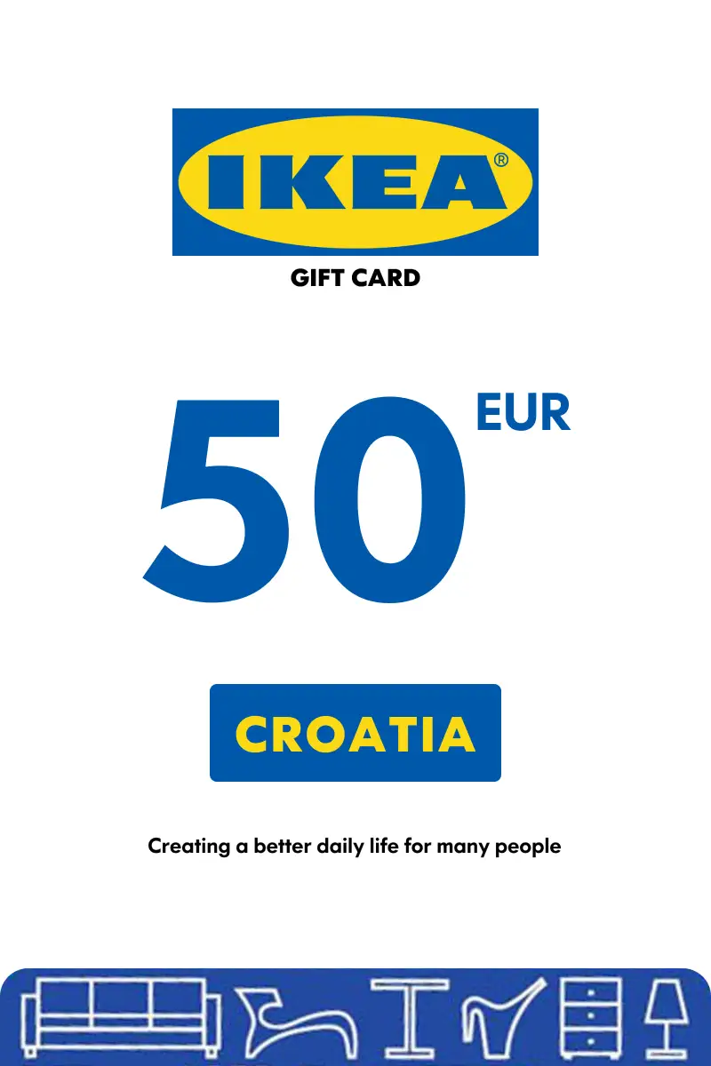 IKEA 50 EUR Gift Card (Croatia) - Digital Key