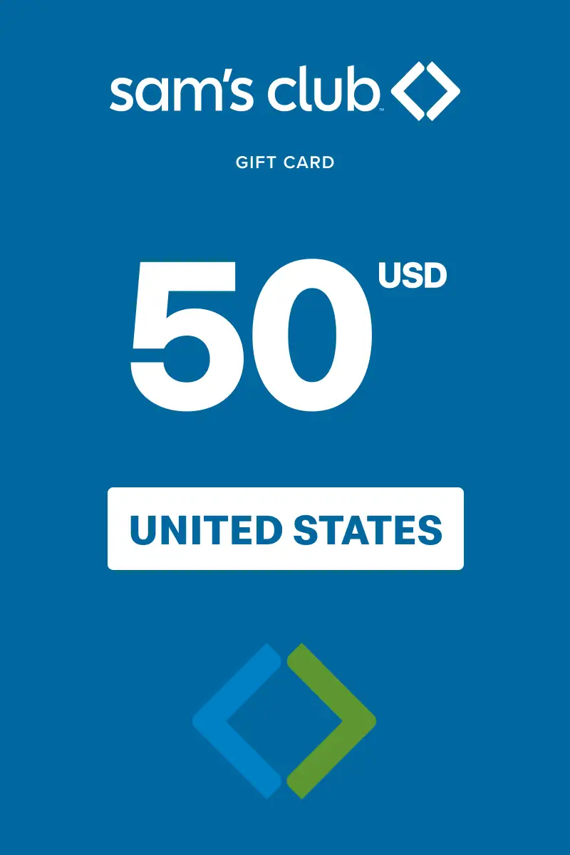 Sam's Club 50 USD Gift Card (United States) - Digital Key
