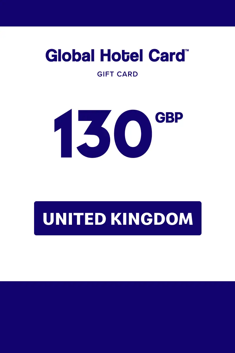 Global Hotel Card 130 GBP Gift Card (United Kingdom) - Digital Key