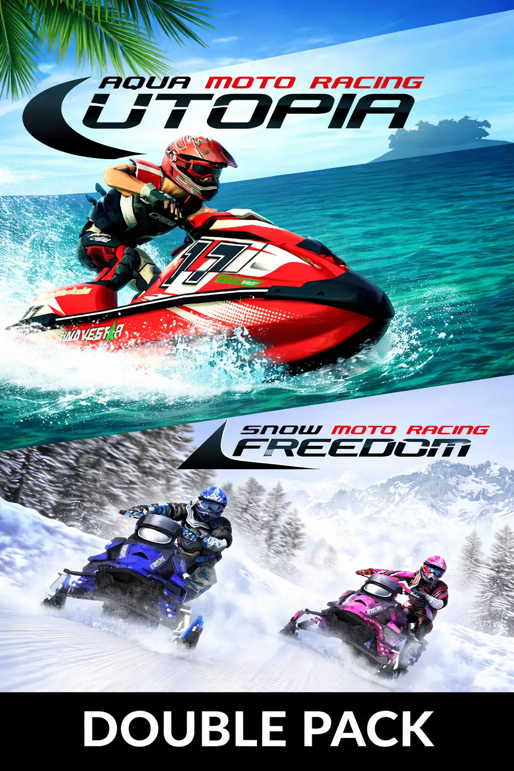 Aqua Moto and Snow Moto Double Pack (Global) (PC) - Steam - Digital Key