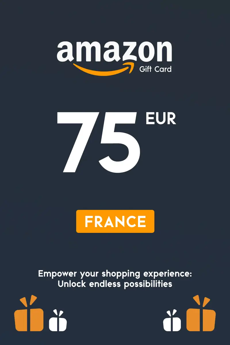 Amazon 75 EUR Gift Card (France) - Digital Key