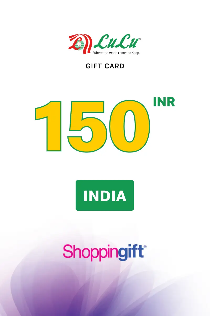 Lulu Hypermarket 150 INR Gift Card (India) - Digital Key