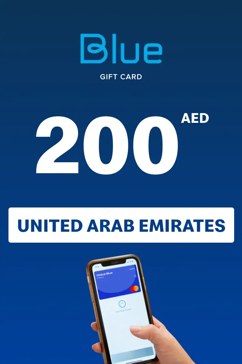 Blue Prepaid 200 AED Gift Card (United Arab Emirates) - Digital Key