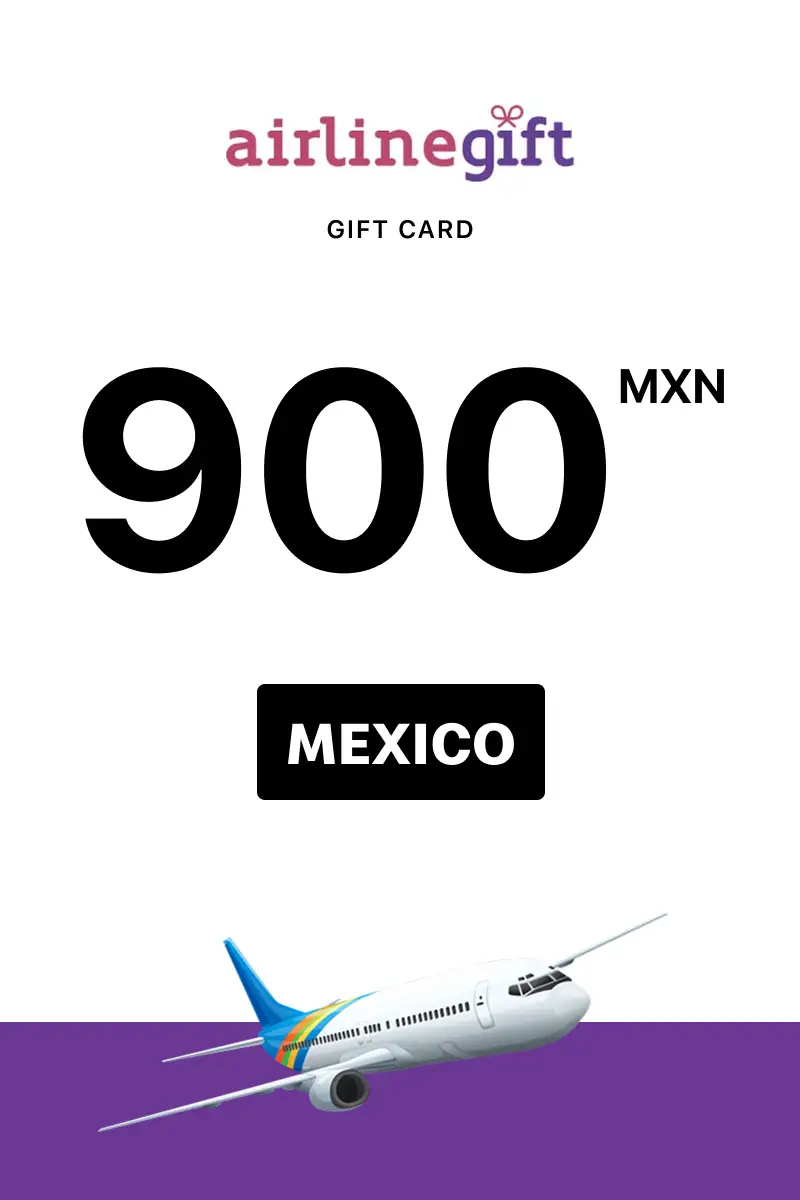 Airline Gift 900 MXN Gift Card (Mexico) - Digital Key