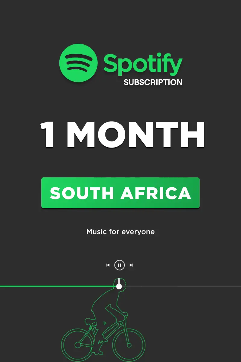 Buy Spotify Premium 1 Month Subscription (South Africa) Digital Key