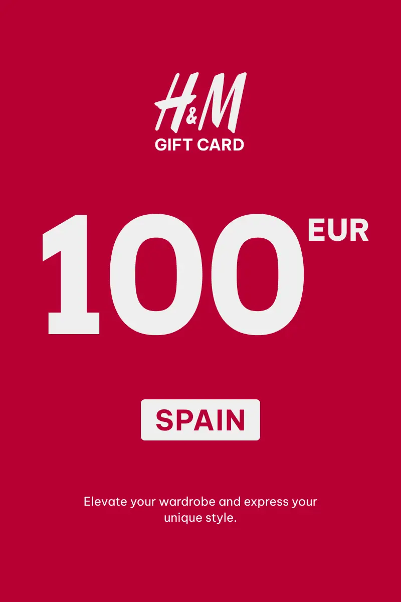 HandM 100 EUR Gift Card (Spain) - Digital Key