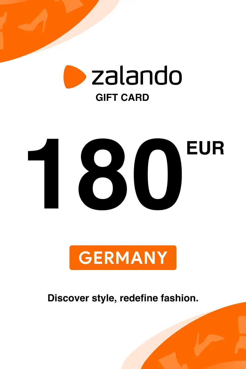 Zalando 180 EUR Gift Card (Germany) - Digital Key