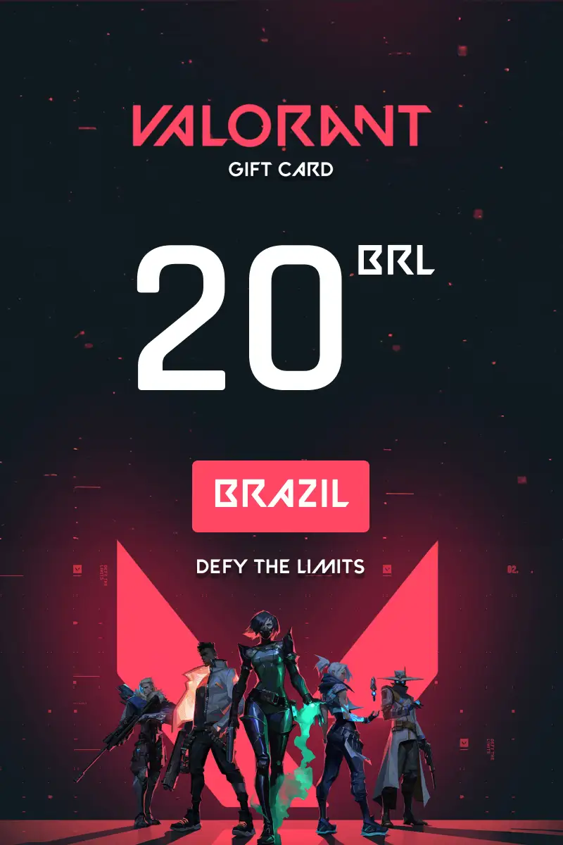 Valorant 20 BRL Gift Card (Brazil) - Digital Key