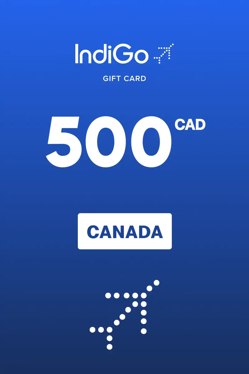 Indigo 500 CAD Gift Card (Canada) - Digital Key