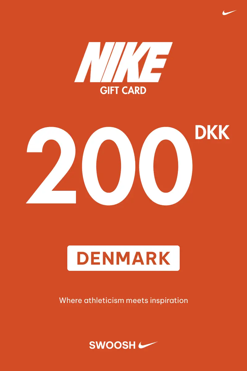 Nike 200 DKK Gift Card (Denmark) - Digital Key