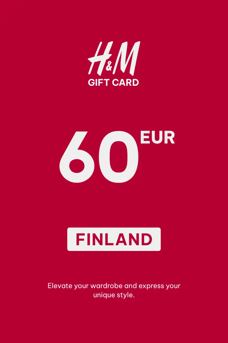 HandM 60 EUR Gift Card (Finland) - Digital Key