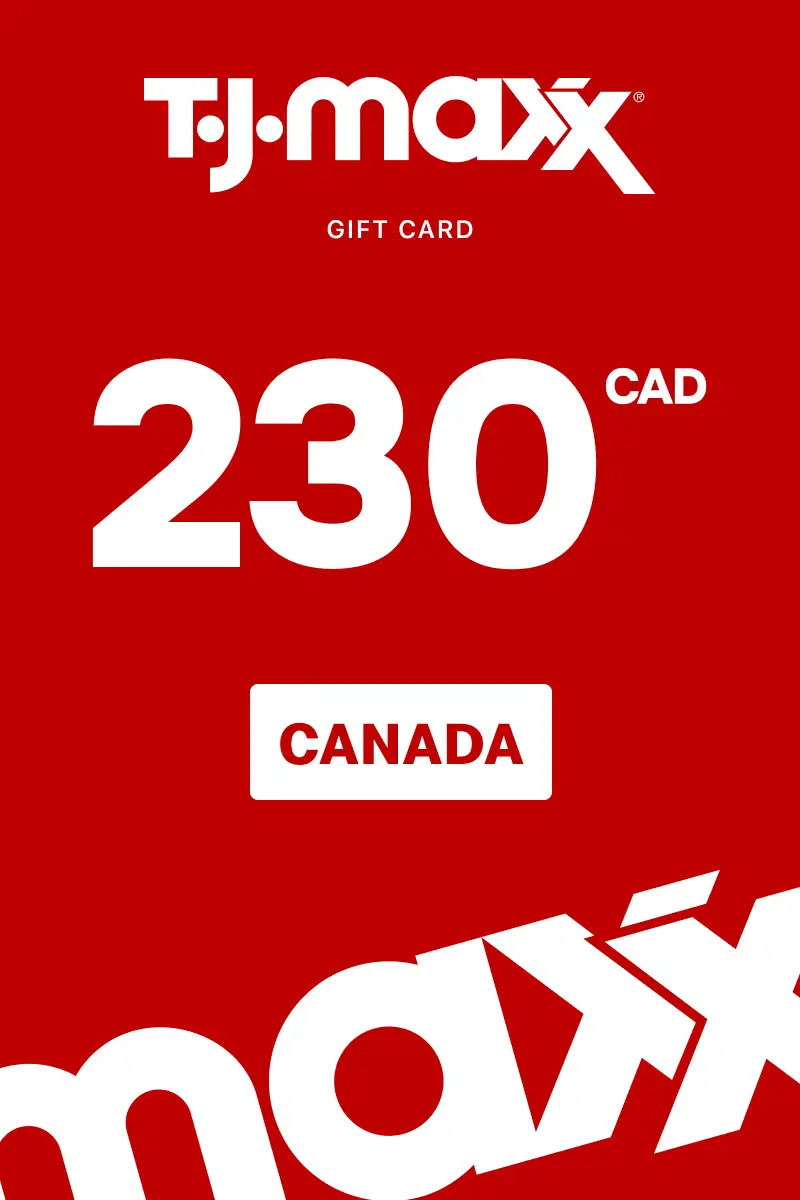 TJX 230 CAD Gift Card (Canada) - Digital Key
