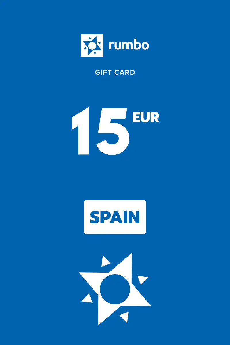 Rumbo 15 EUR Gift Card (Spain) - Digital Key