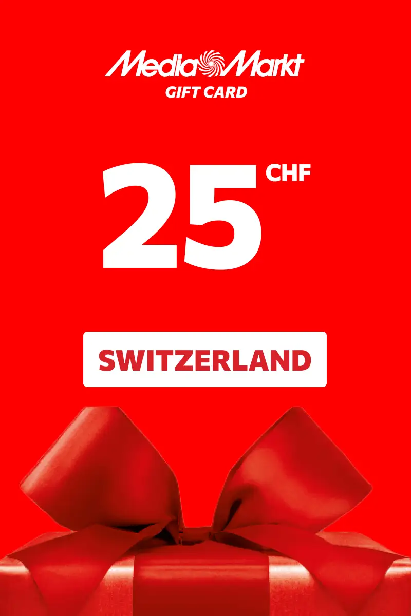 Media Markt 25 CHF Gift Card (Switzerland) - Digital Key