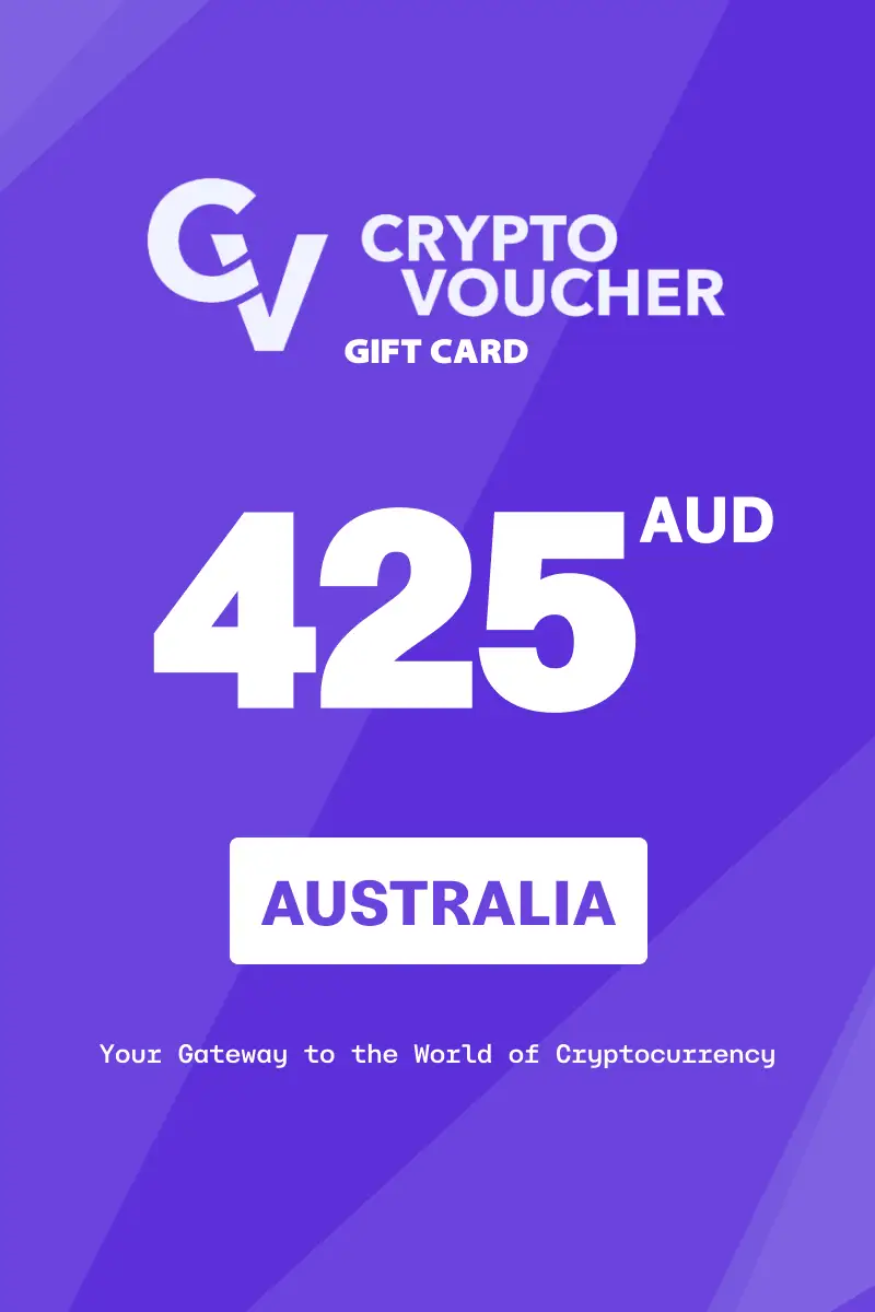 Crypto Voucher 425 AUD Gift Card (Australia) - Digital Key