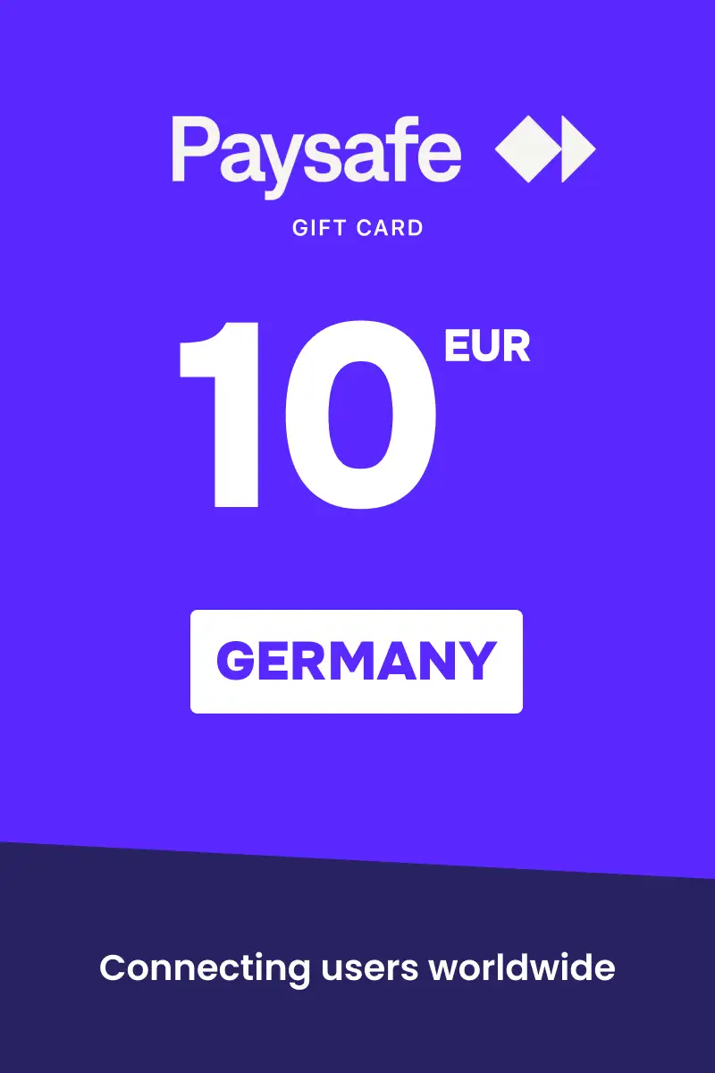 PaysafeCard 10 EUR Gift Card (Germany) - Digital Key