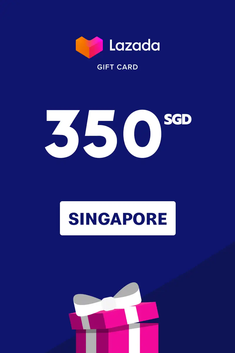 Lazada 350 SGD Gift Card (Singapore) - Digital Key