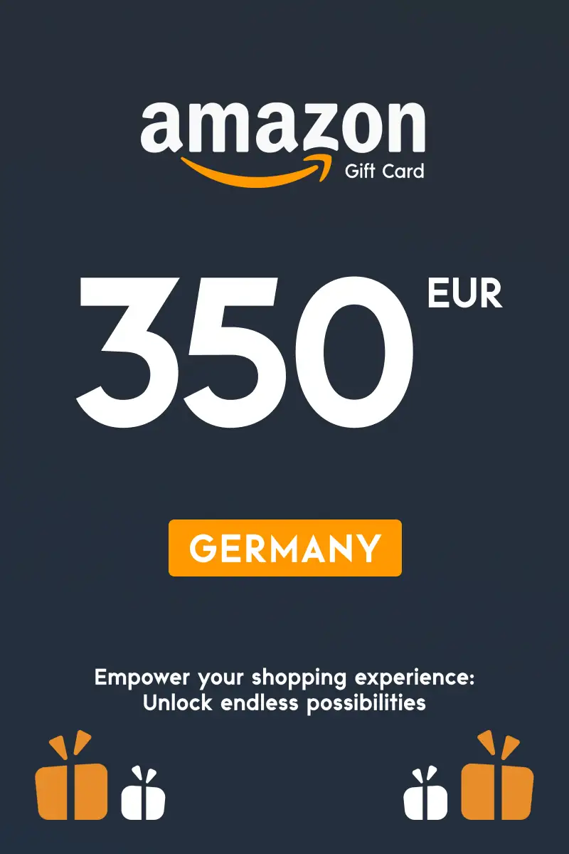 Amazon 350 EUR Gift Card (Germany) - Digital Key