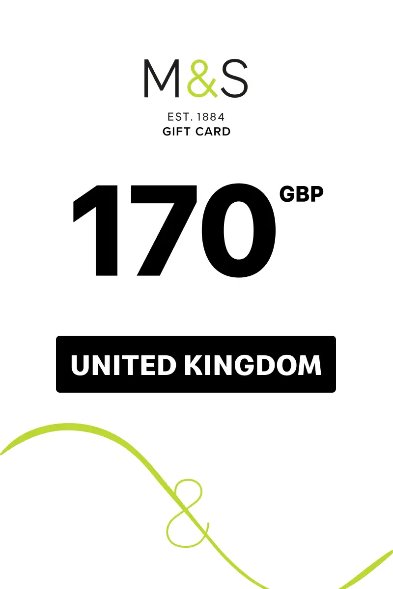 Marks and Spencer 170 GBP Gift Card (United Kingdom) - Digital Key