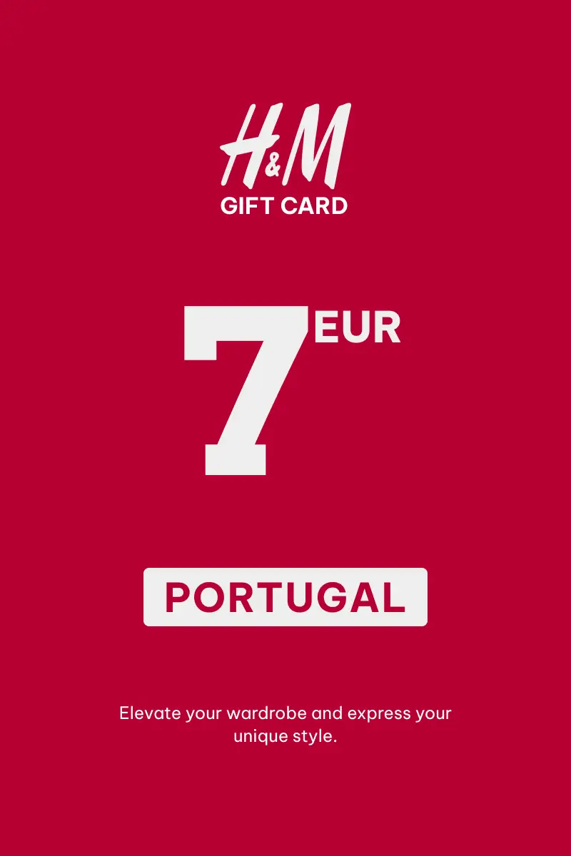 HandM 7 EUR Gift Card (Portugal) - Digital Key