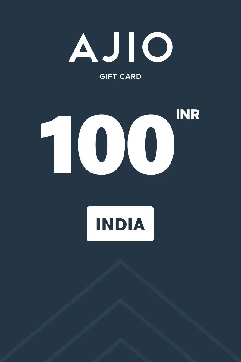 AJIO 100 INR Gift Card (India) - Digital Key