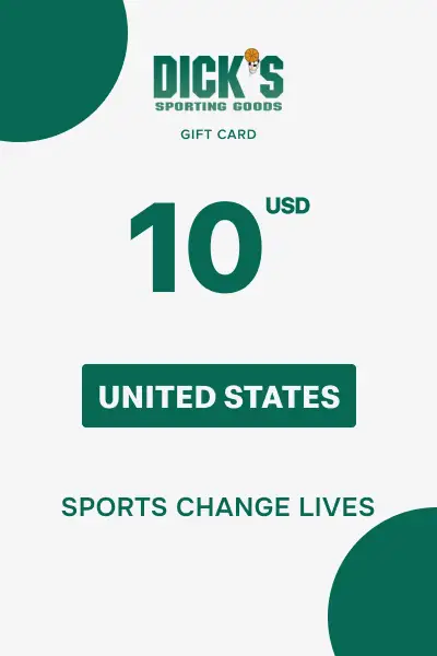 Dick's Sporting Goods 10 USD Gift Card (United States) - Digital Key