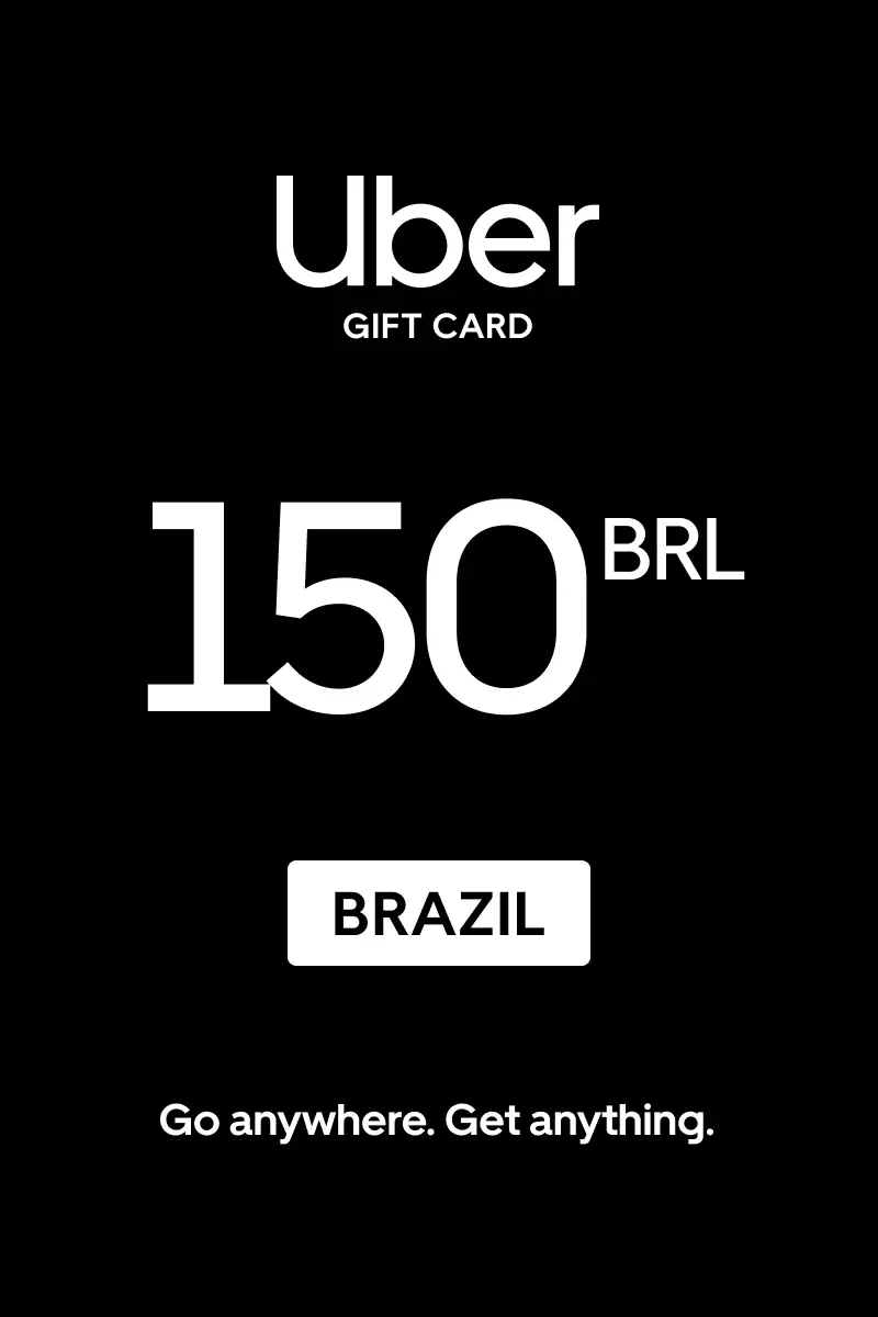 Uber 150 BRL Gift Card (Brazil) - Digital Key