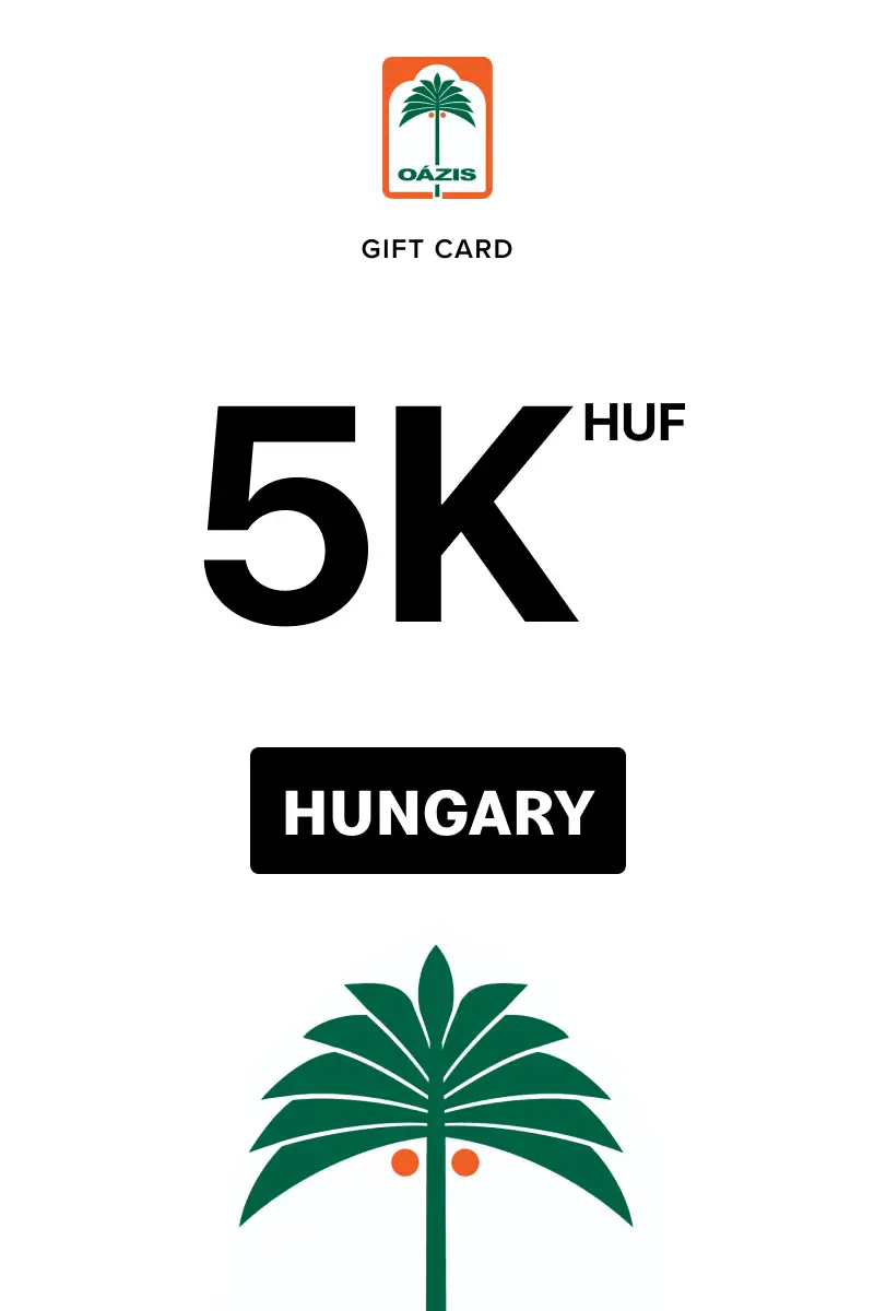 OAZIS 5000 HUF Gift Card (Hungary) - Digital Key