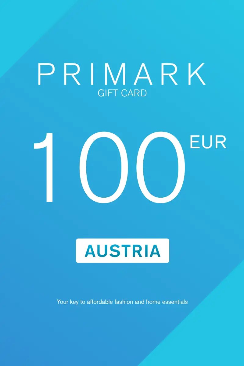 Primark 100 EUR Gift Card (Austria) - Digital Key