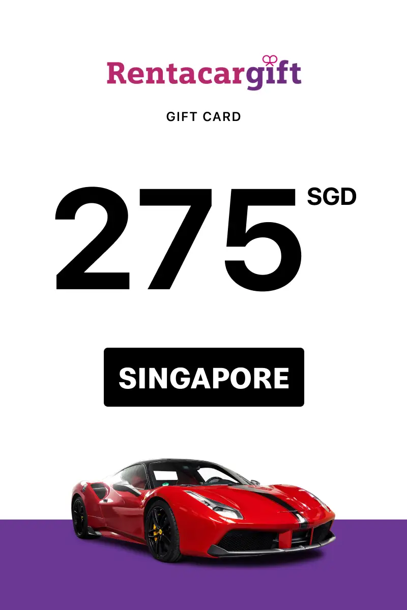 RentaCar Gift 275 SGD Gift Card (Singapore) - Digital Key