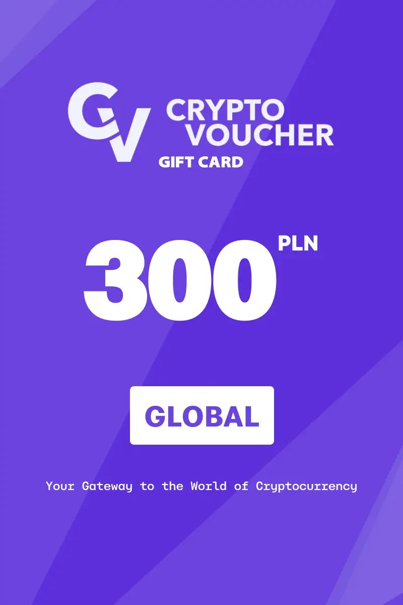 Crypto Voucher 300 PLN Gift Card (Global) - Digital Key