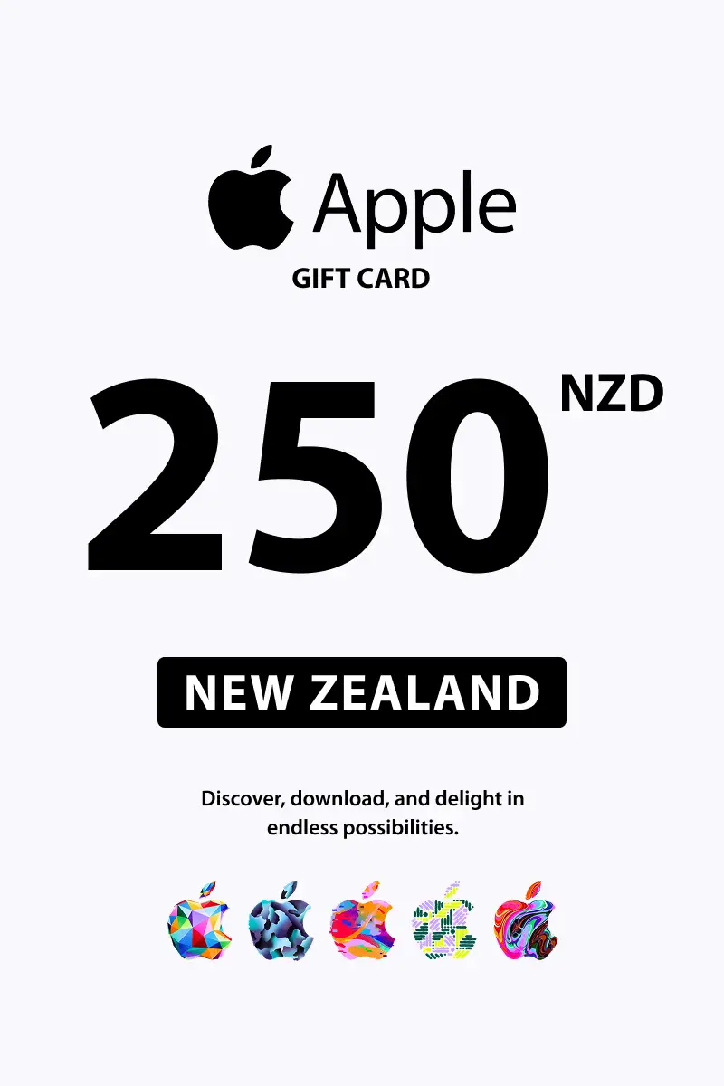 Apple 250 NZD Gift Card (New Zealand) - Digital Key