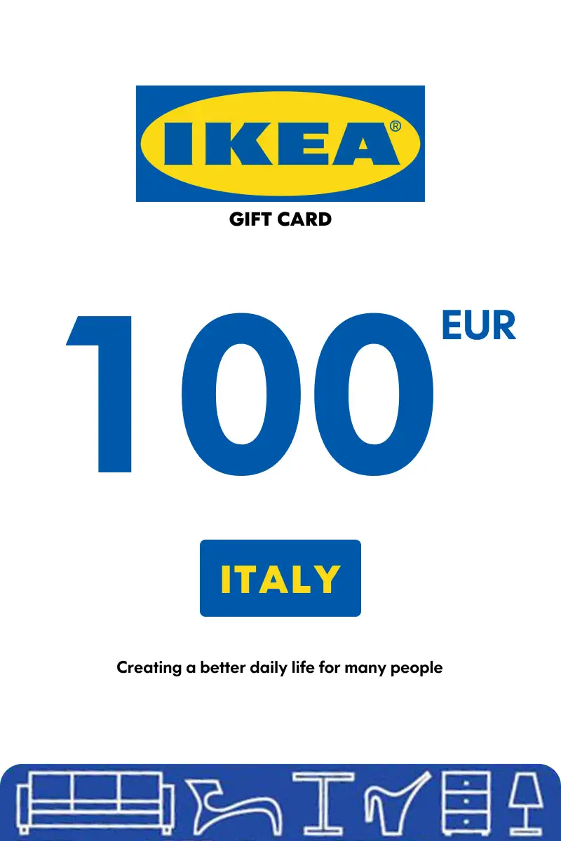 IKEA 100 EUR Gift Card (Italy) - Digital Key
