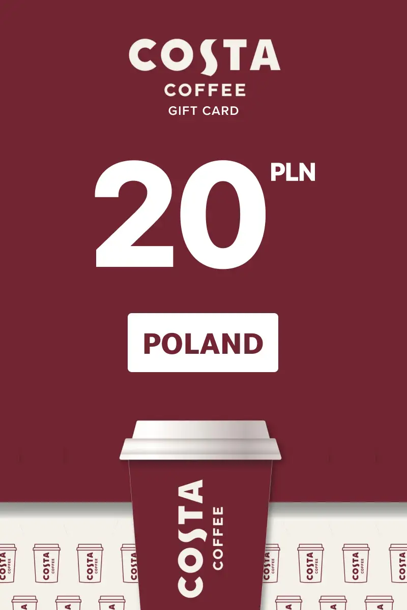 Costa Coffee 20 PLN Gift Card (Poland) - Digital Key