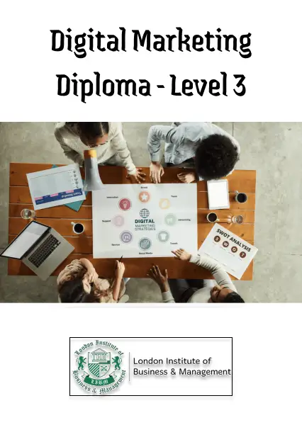Digital Marketing Diploma - Level 3 - Online Courses (Global) - LIBM - Digital Key