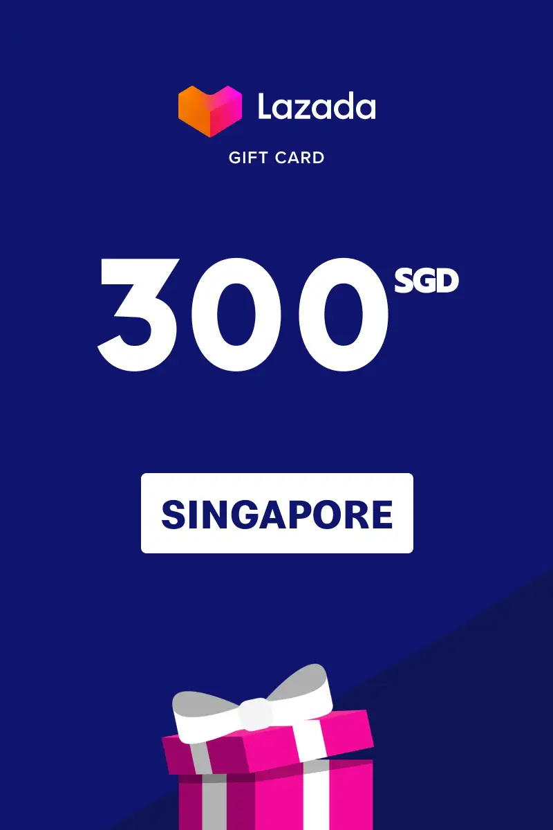Lazada 300 SGD Gift Card (Singapore) - Digital Key