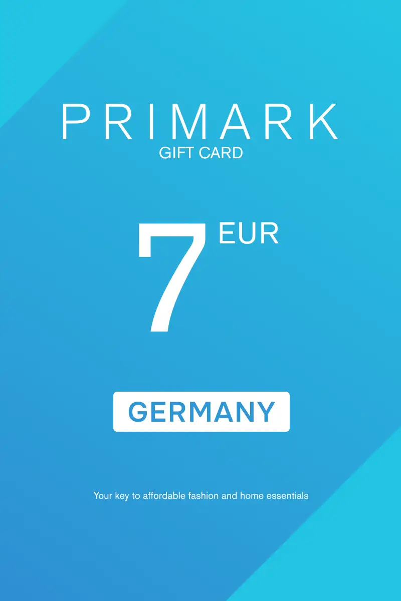 Primark 7 EUR Gift Card (Germany) - Digital Key