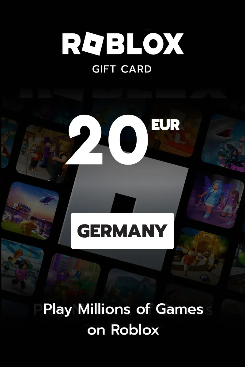 Roblox 20 EUR Gift Card (Germany) - Digital Key