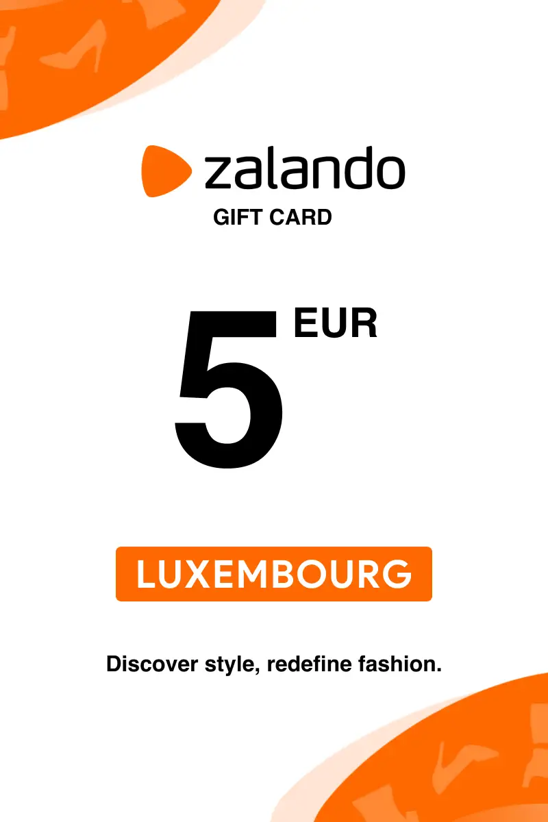 Zalando 5 EUR Gift Card (Luxembourg) - Digital Key