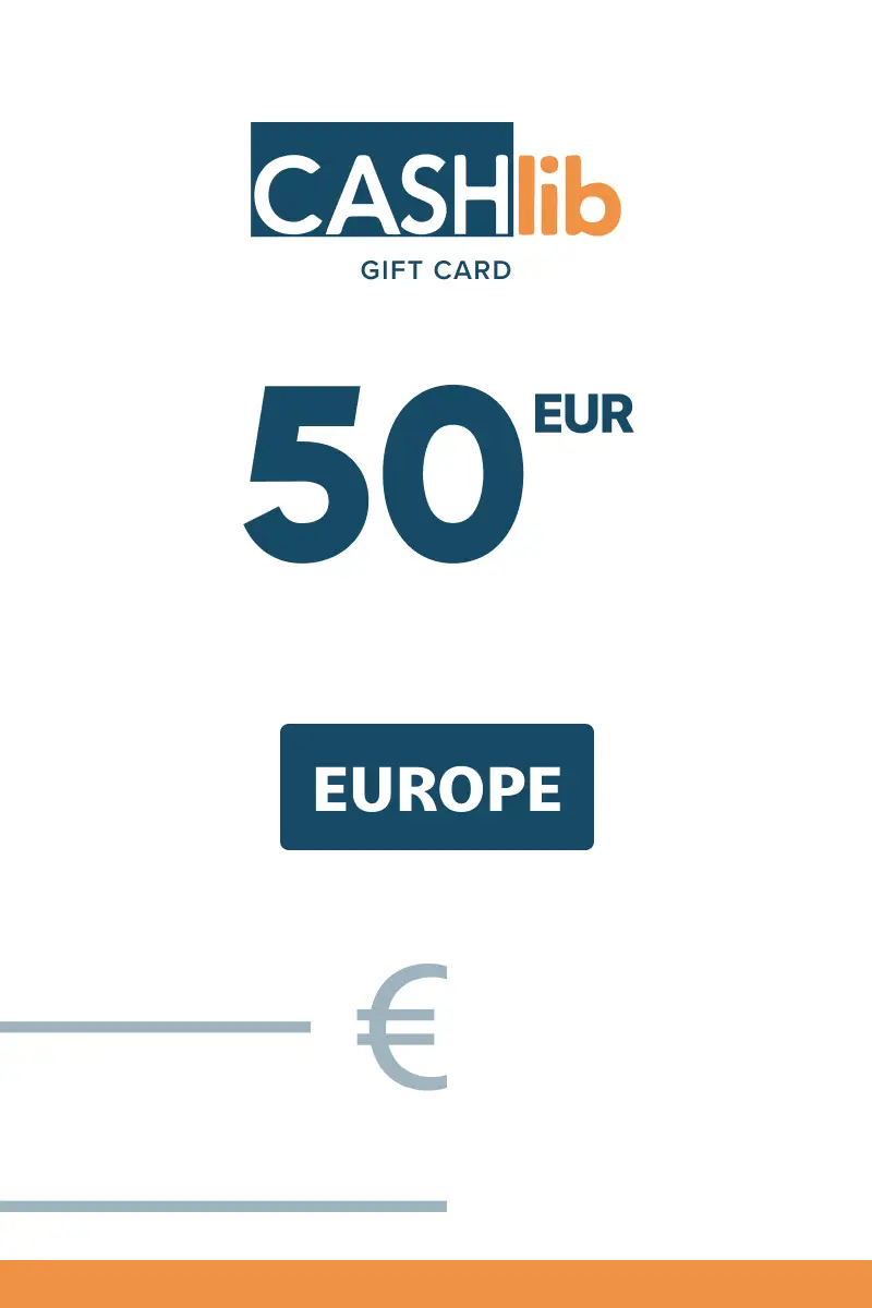 CASHlib 50 EUR Gift Card (Europe) - Digital Key