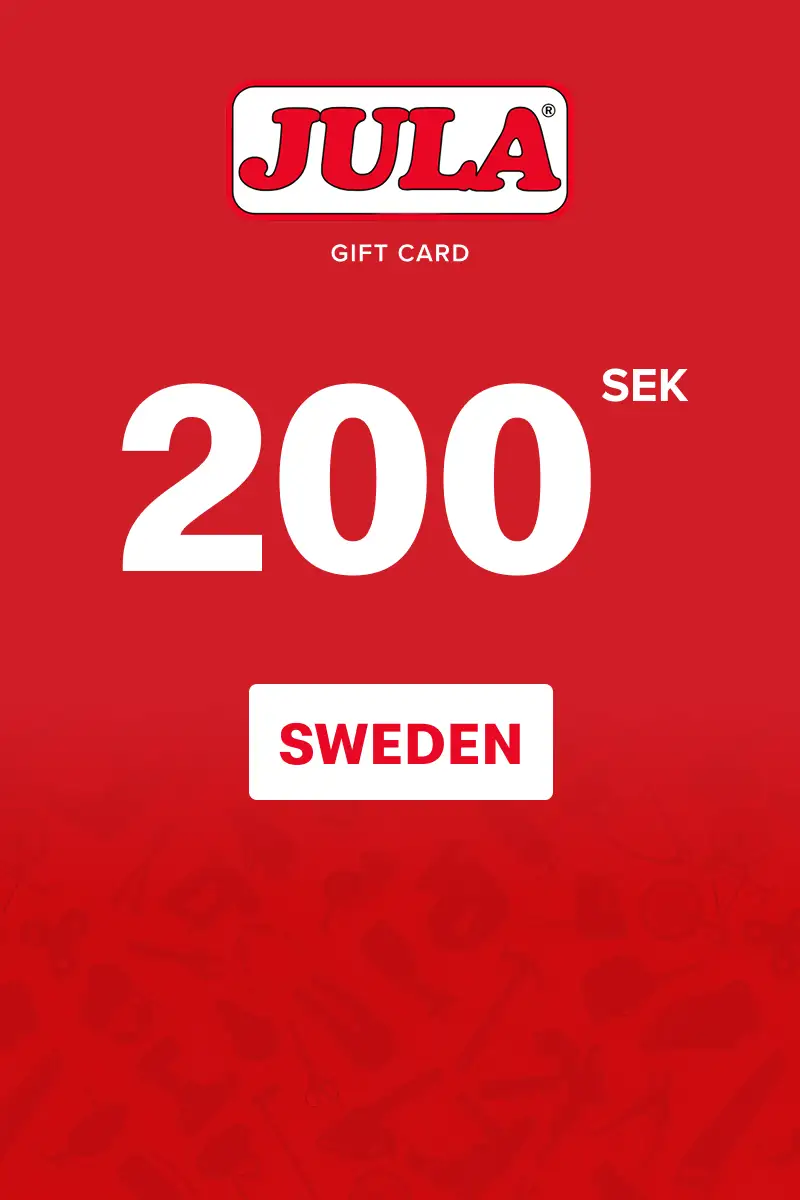 Jula 200 SEK Gift Card (Sweden) - Digital Key