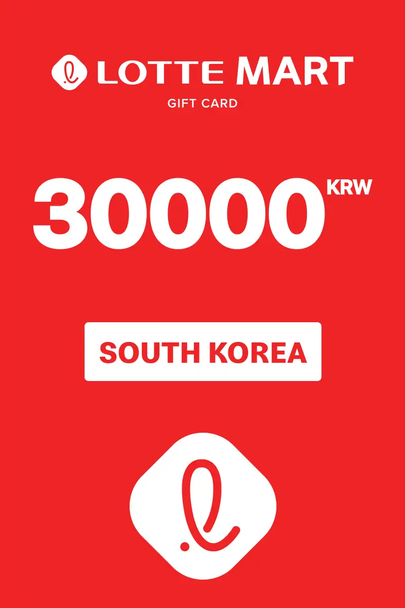 Lotte Mart 30000 KRW Gift Card (South Korea) - Digital Key