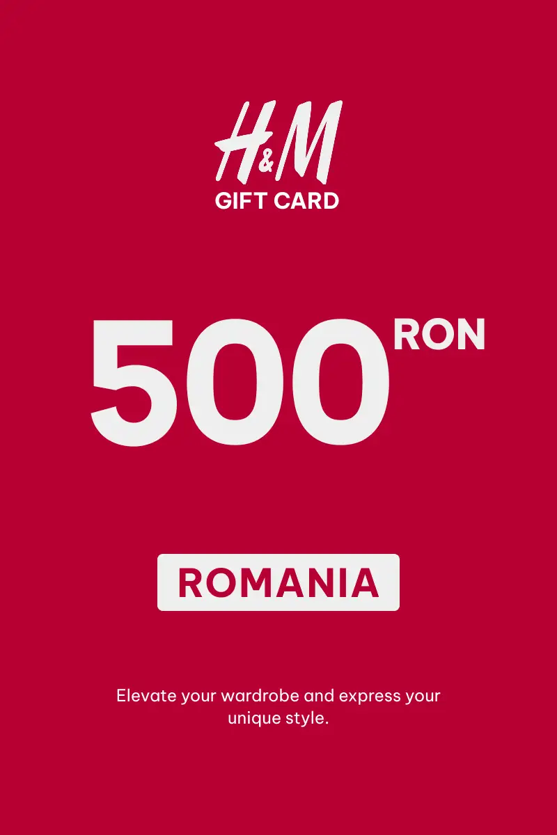 HandM 500 RON Gift Card (Romania) - Digital Key