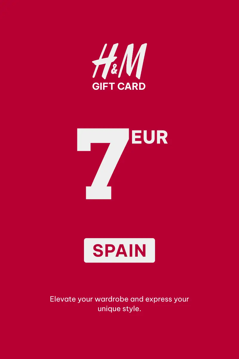 HandM 7 EUR Gift Card (Spain) - Digital Key