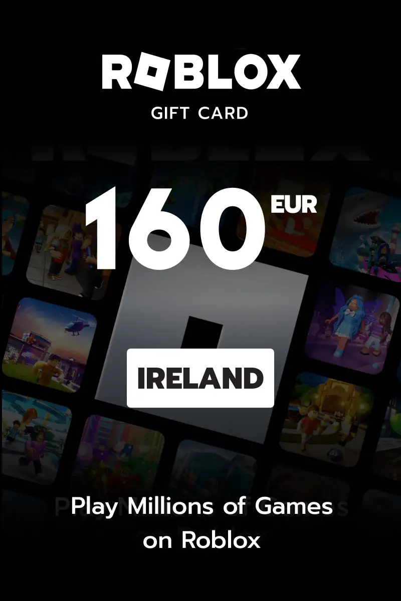 Roblox 160 EUR Gift Card (Ireland) - Digital Key