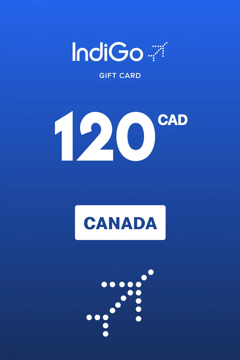 Indigo 120 CAD Gift Card (Canada) - Digital Key